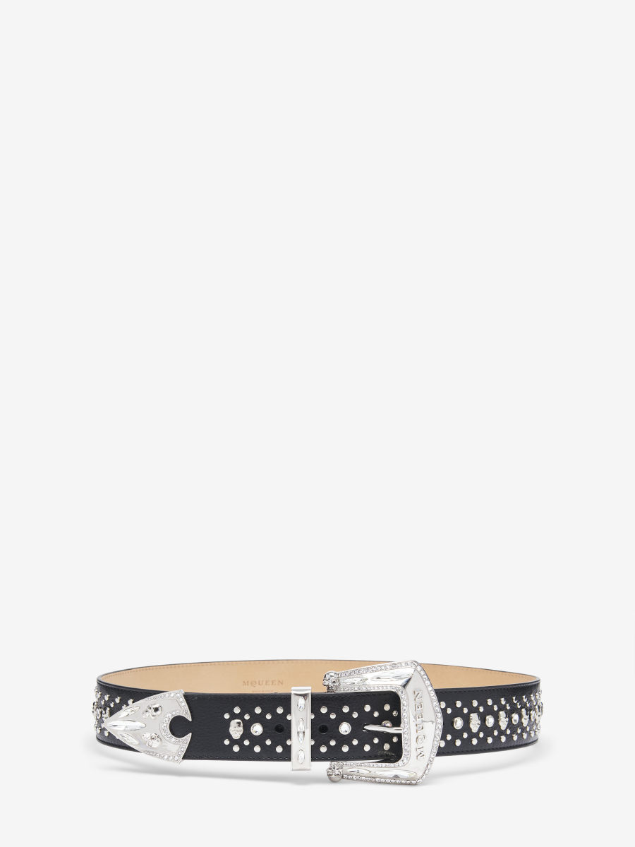 ALEXANDER MCQUEEN - Jewelled Arrow Belt - Item 8135681HBEL